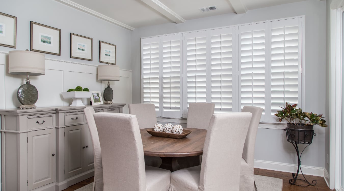 shutters in Indianapolis living room